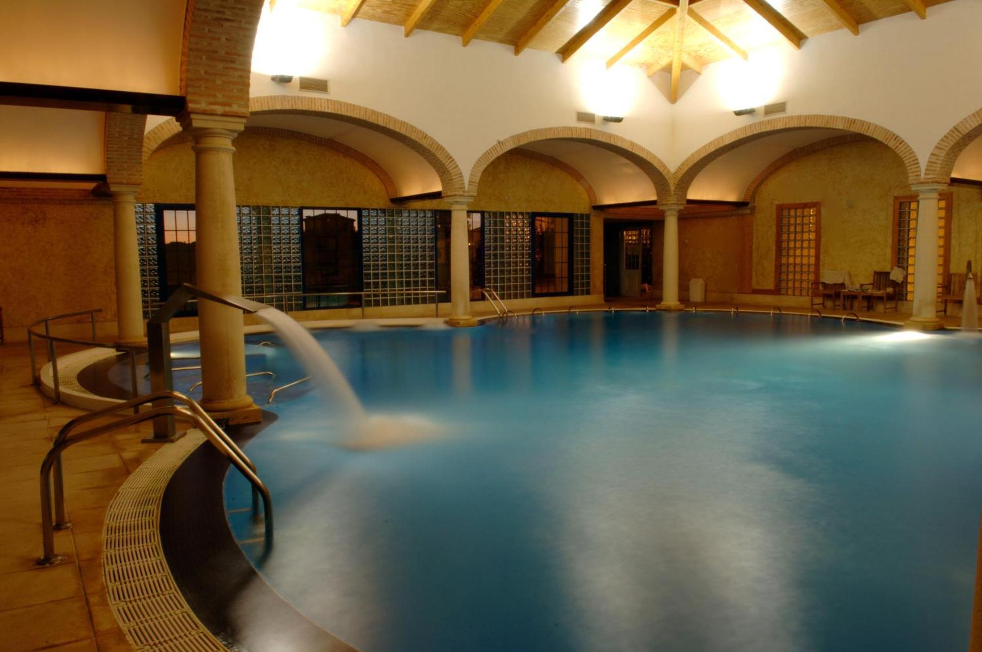 Balneario Cervantes Santa Cruz De Mudela Exteriör bild